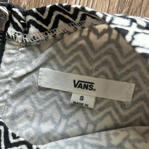 NWT Vans Stewart Dress Size Small Printed High Neck - Picture 3 of 5